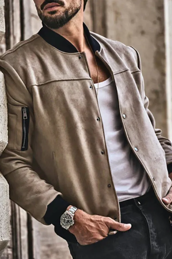 Button cardigan jacket casual trendy American style jacket