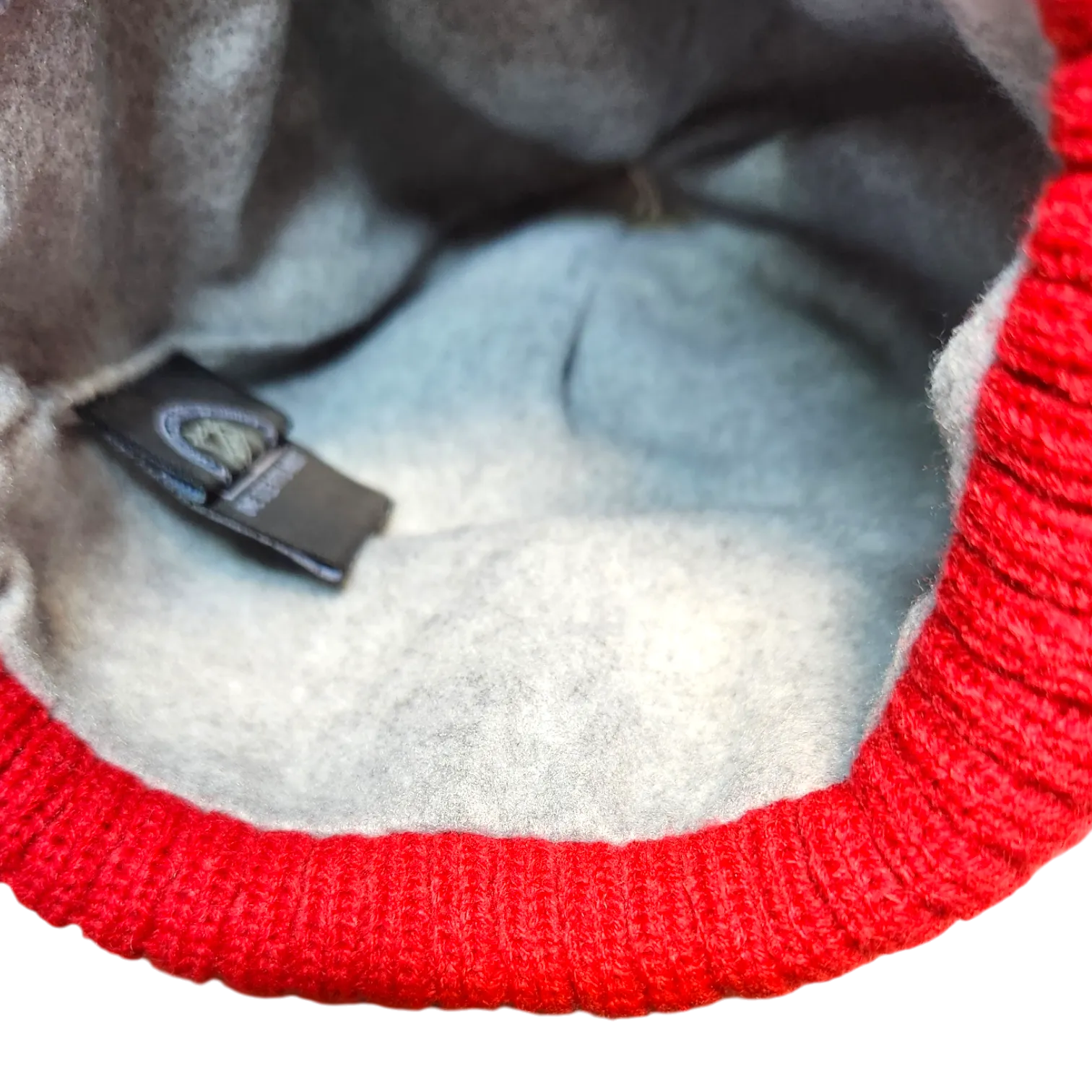 Calgary Flames Retro Knit Fleece Lined Pom Toque