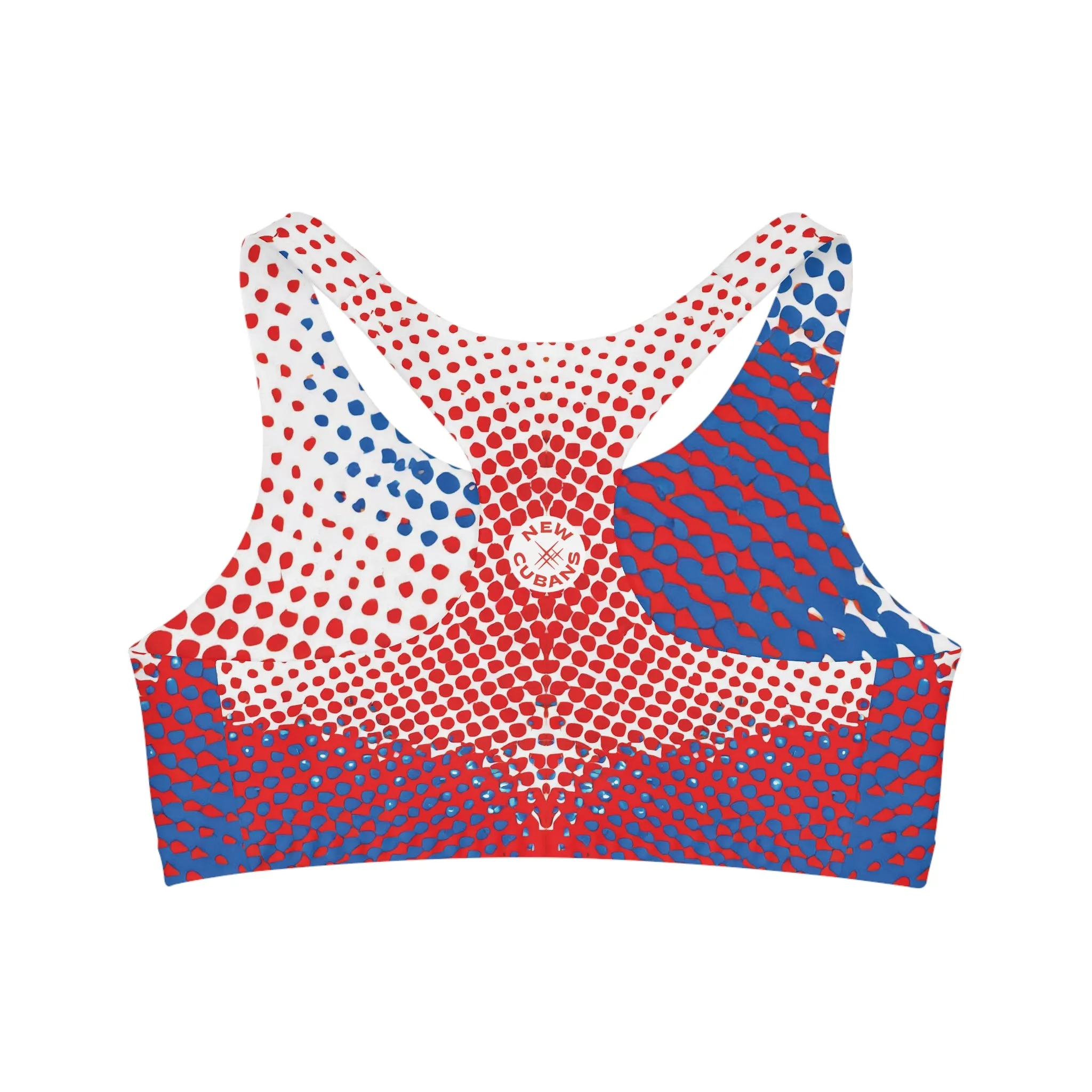 Camo-Flash Seamless Sports Bra