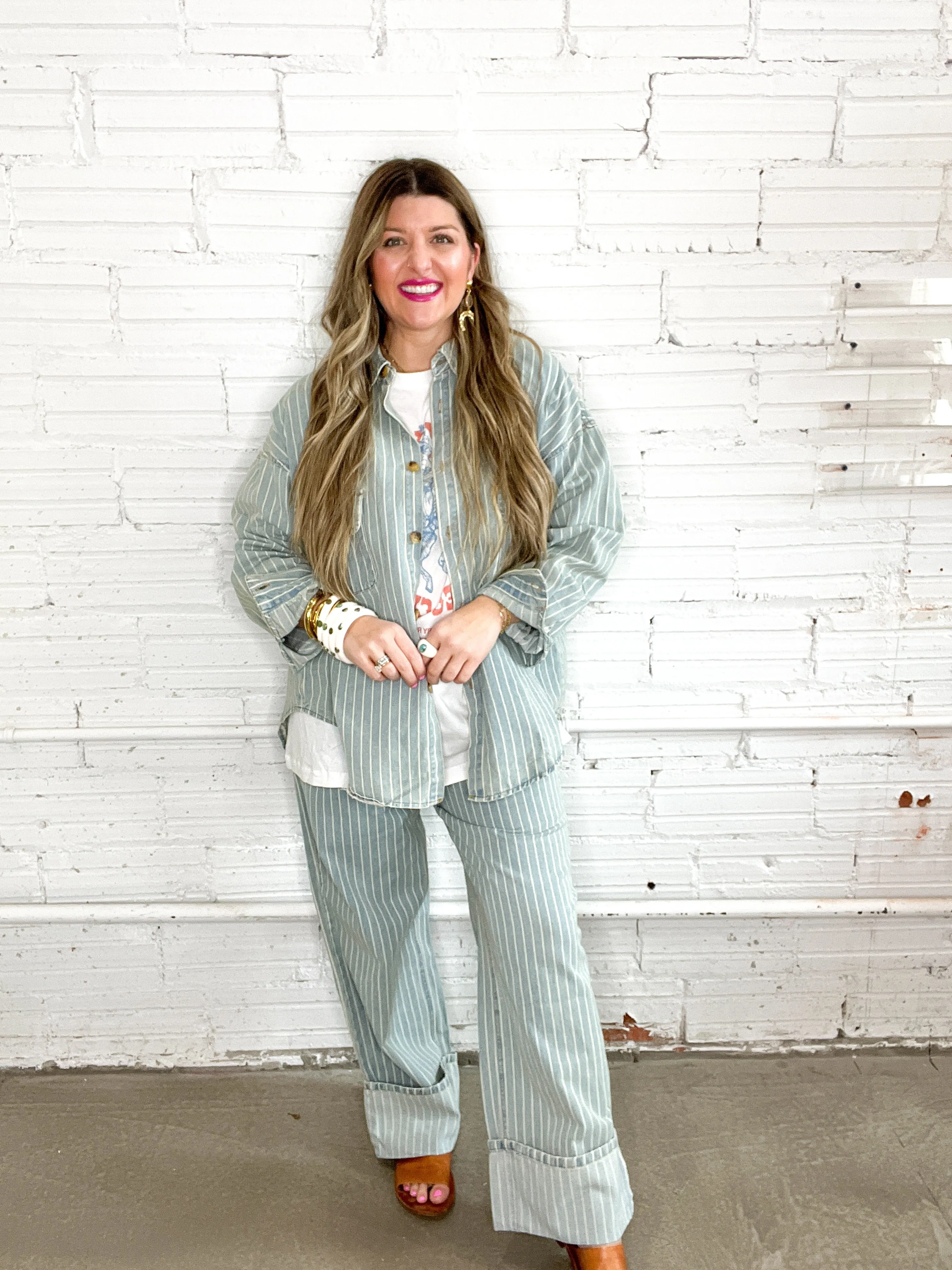 Canadian Tux Oversized Denim Shacket