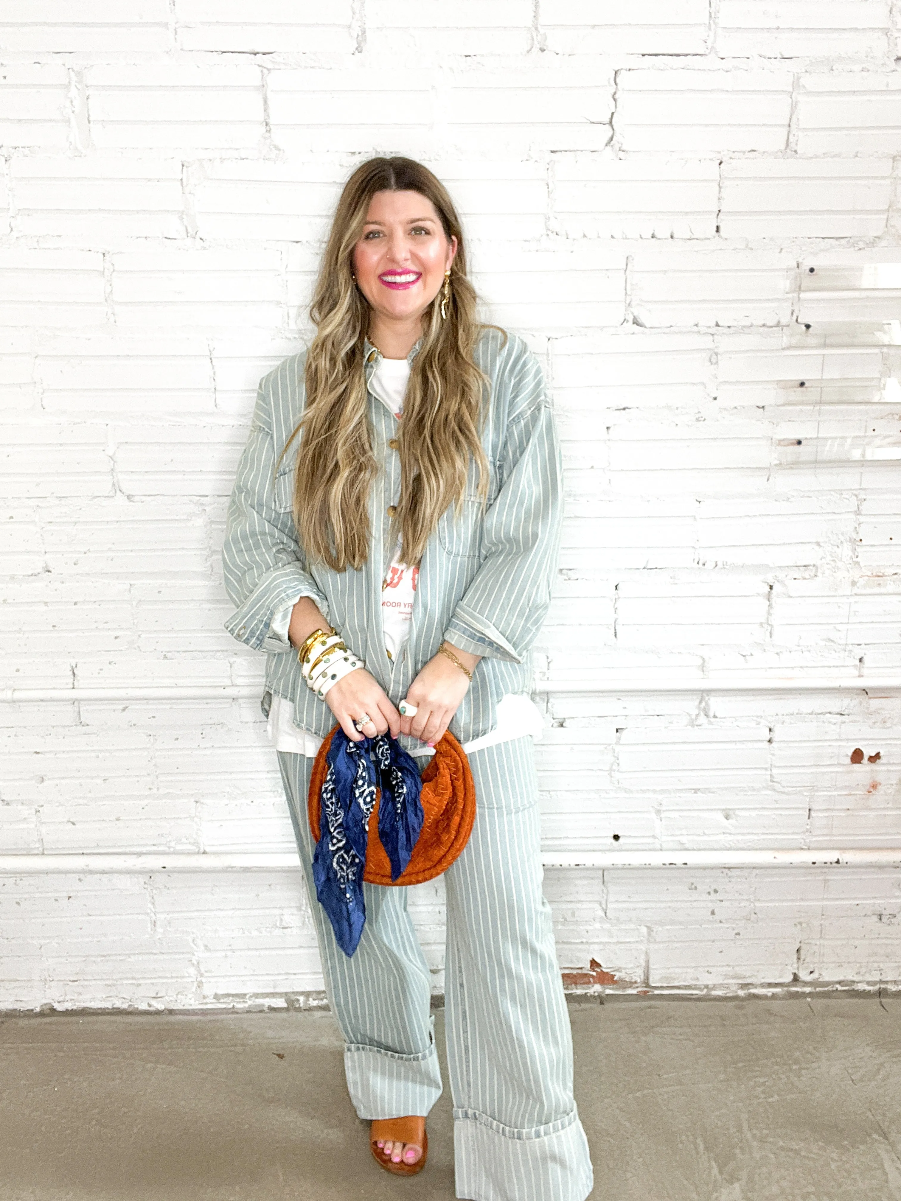 Canadian Tux Oversized Denim Shacket