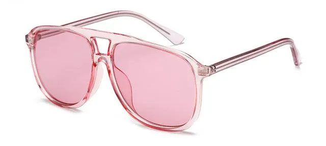 Candy Colors Women Square Sunglasses