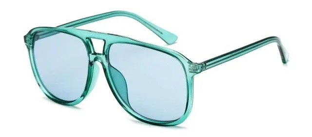 Candy Colors Women Square Sunglasses