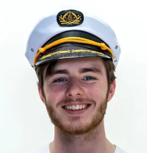 Captain Costume Hat with Yellow Rope