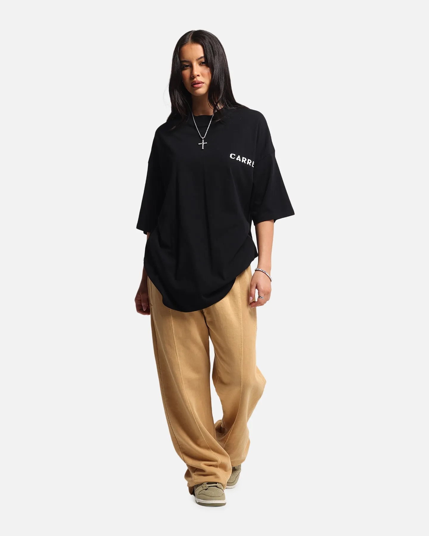 Carre Level Up Mock Neck T-Shirt Black