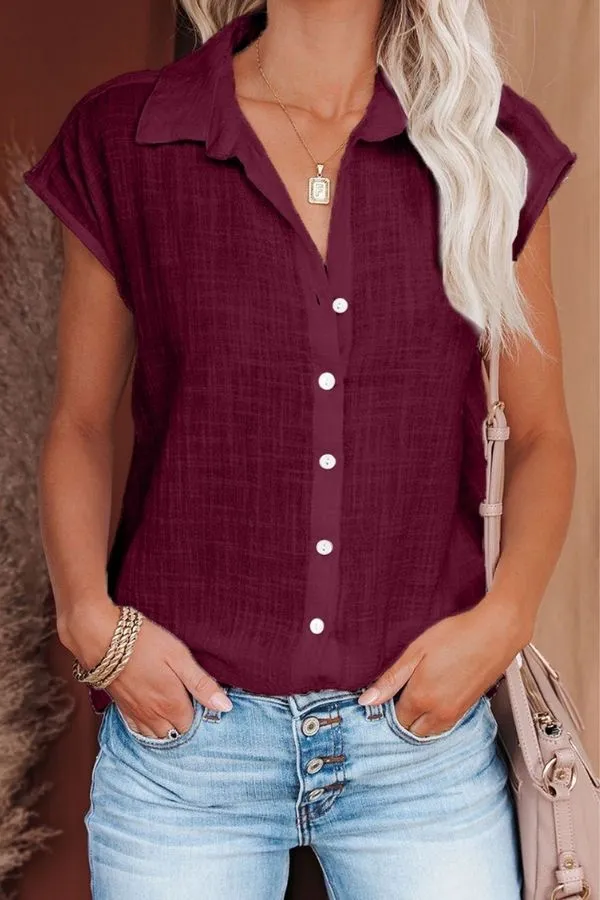 Casual Cotton Short Sleeve T-shirt