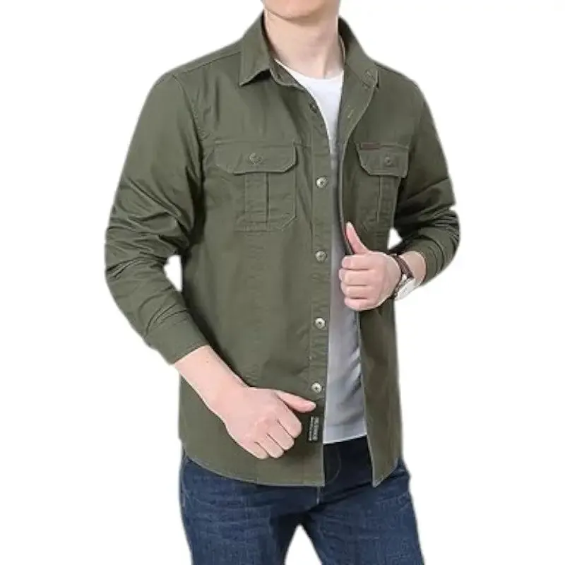 Chemise homme style militaires