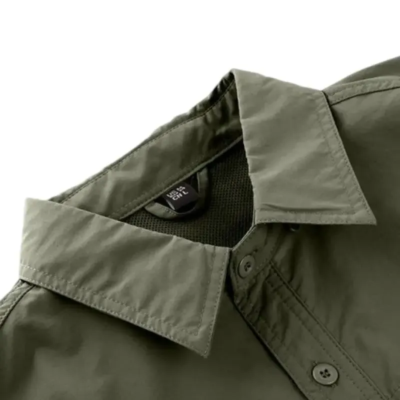 Chemise tactique style militaire