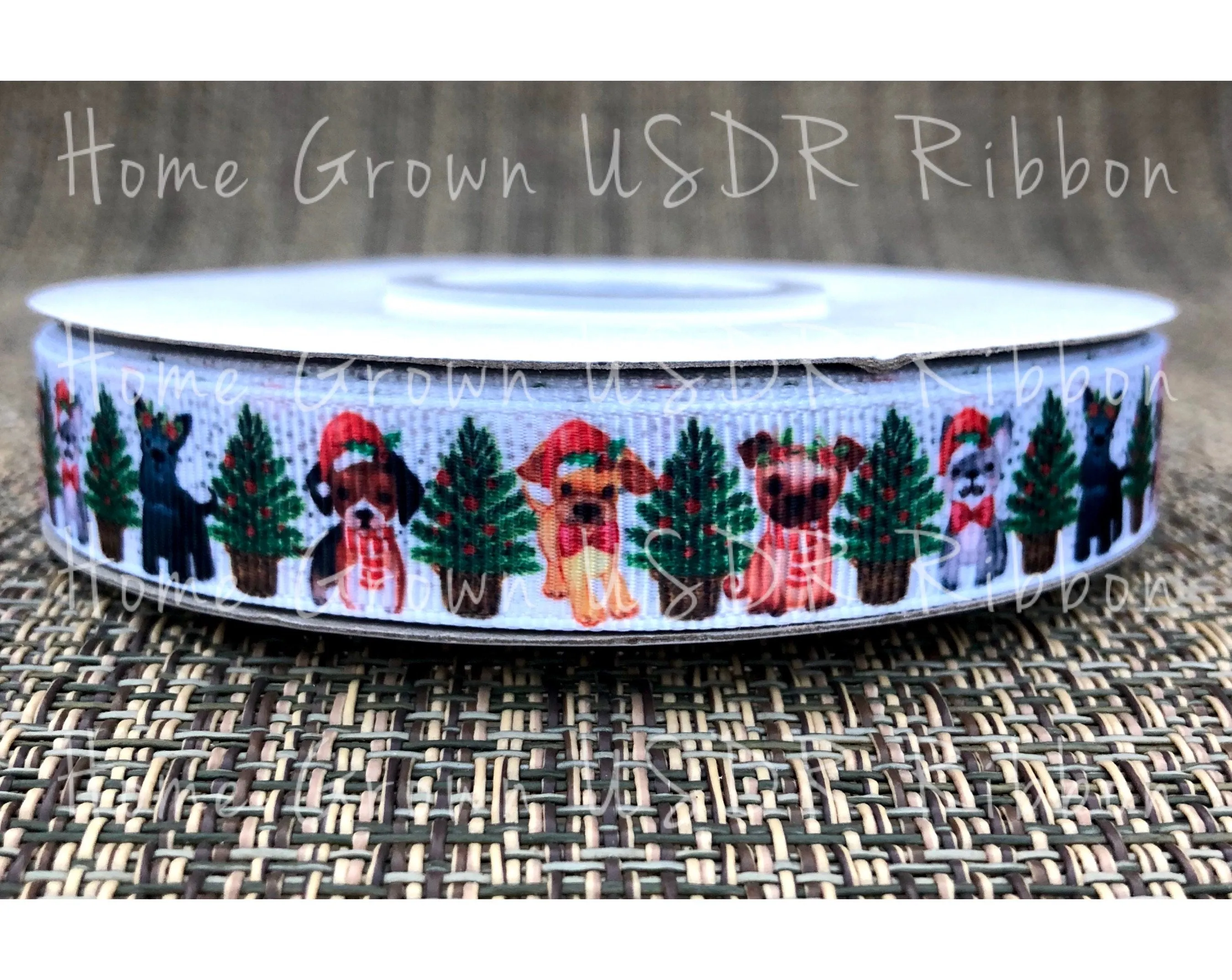 Christmas Dogs USDR 5/8 Inch