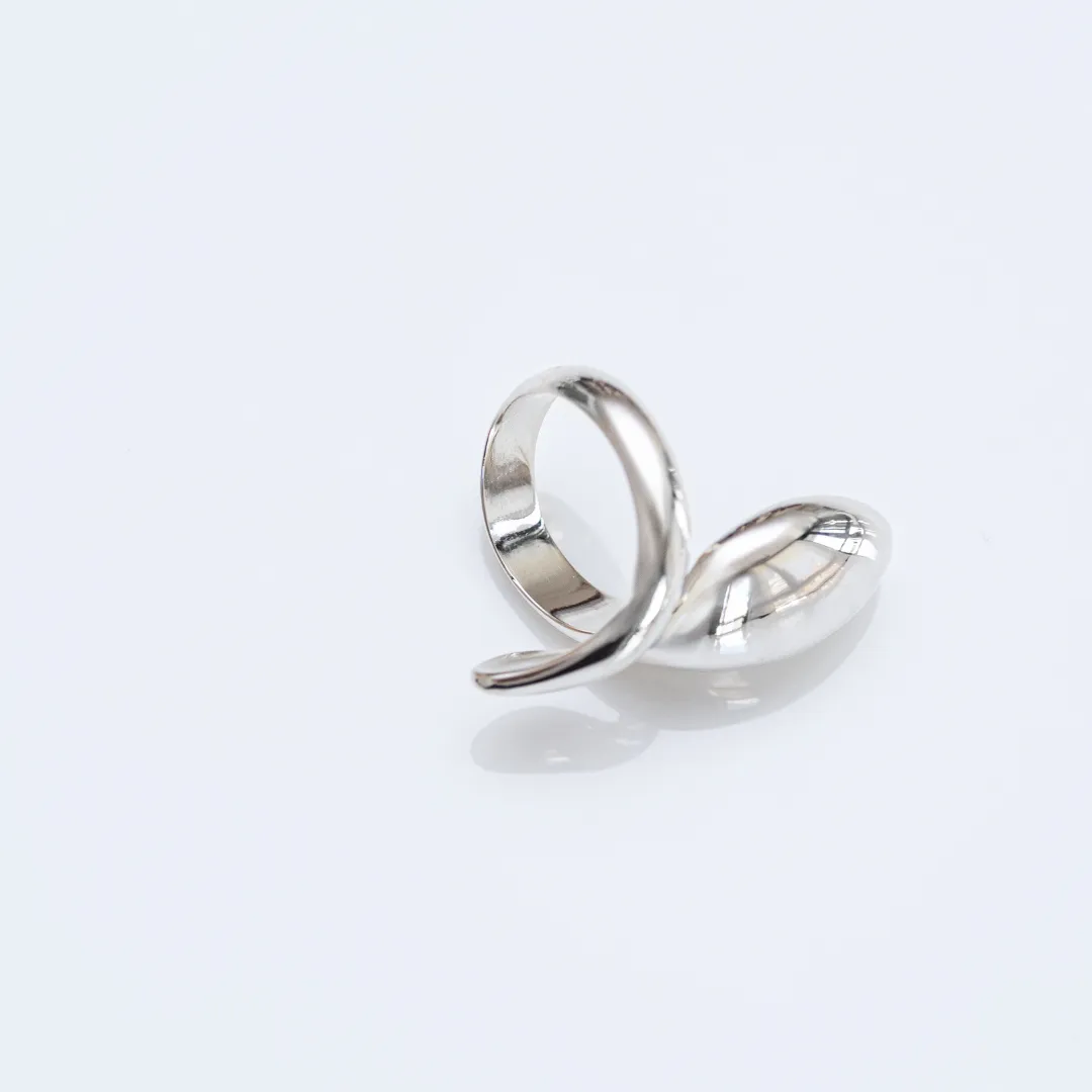 COCOON BLOOM: Sterling Silver
