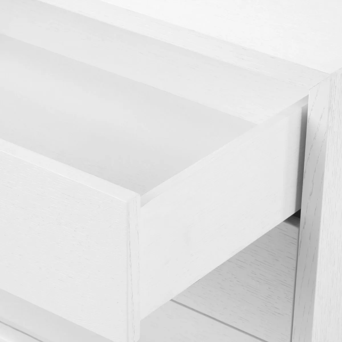 Cora 4-Drawer End Table / Soft White
