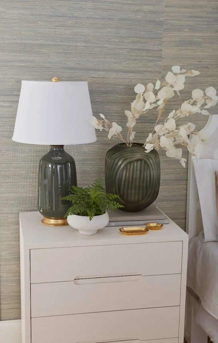 Cora 4-Drawer End Table / Soft White
