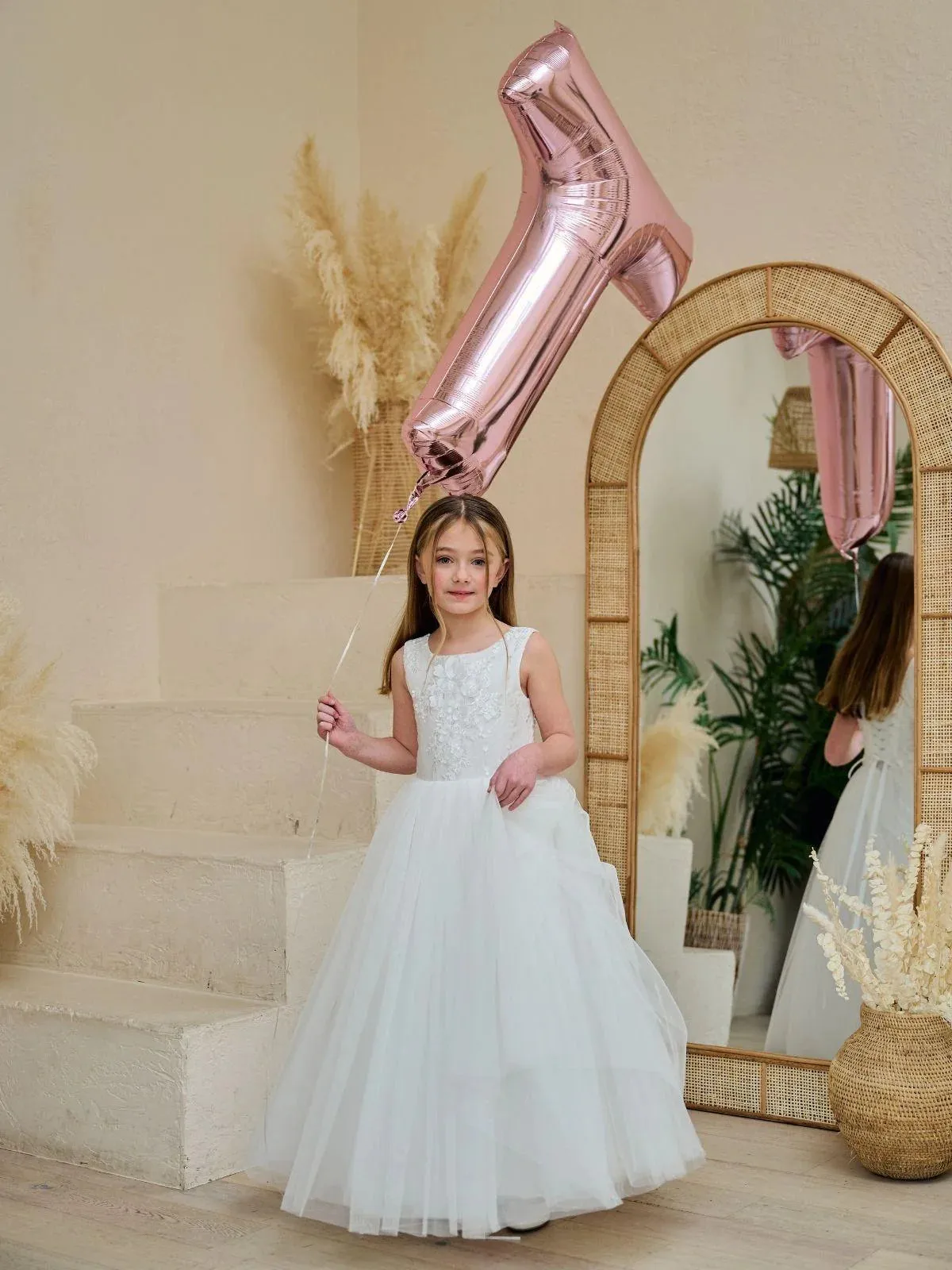 Corset Back Tulle Dress ES16N