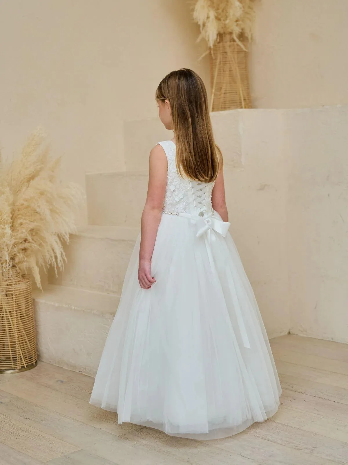 Corset Back Tulle Dress ES16N