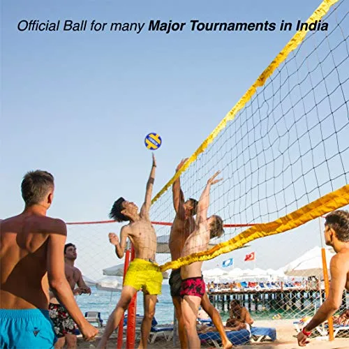 Cosco Super Volley Volleyball, Size 4 (Multicolour) (15002)