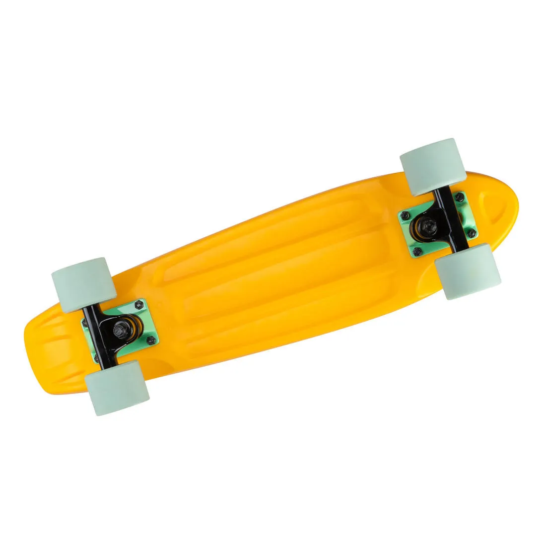 Cruiser Skateboard Yamba 100 - Blue/Coral