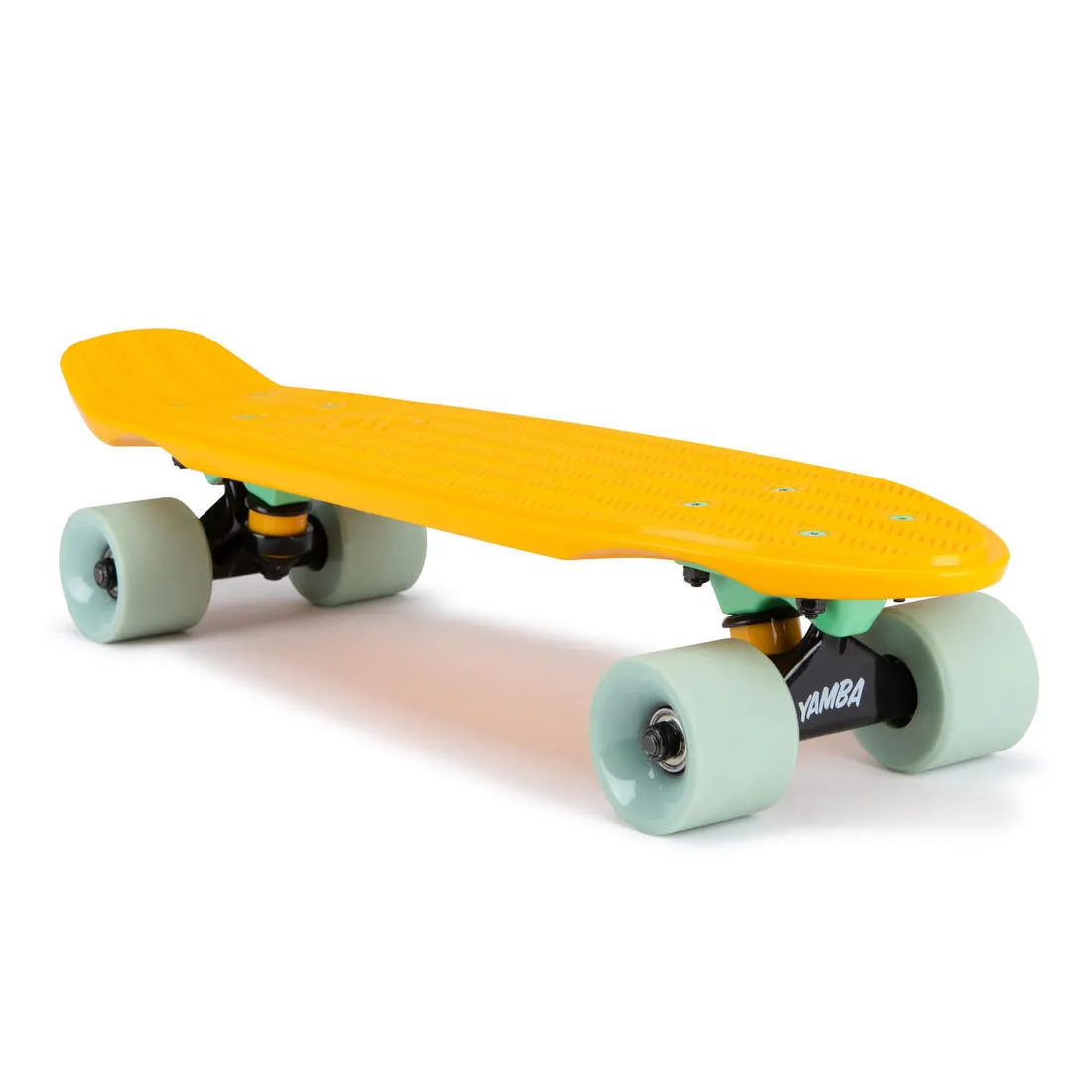 Cruiser Skateboard Yamba 100 - Blue/Coral