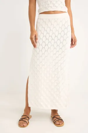 Daisy Knit Maxi Skirt