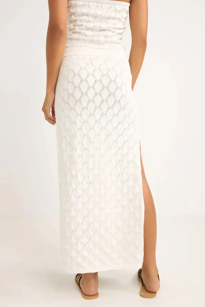 Daisy Knit Maxi Skirt