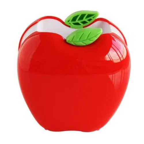 Deli E9139 Delicate Apple Shape Pen Holder/Pen Stand - Green
