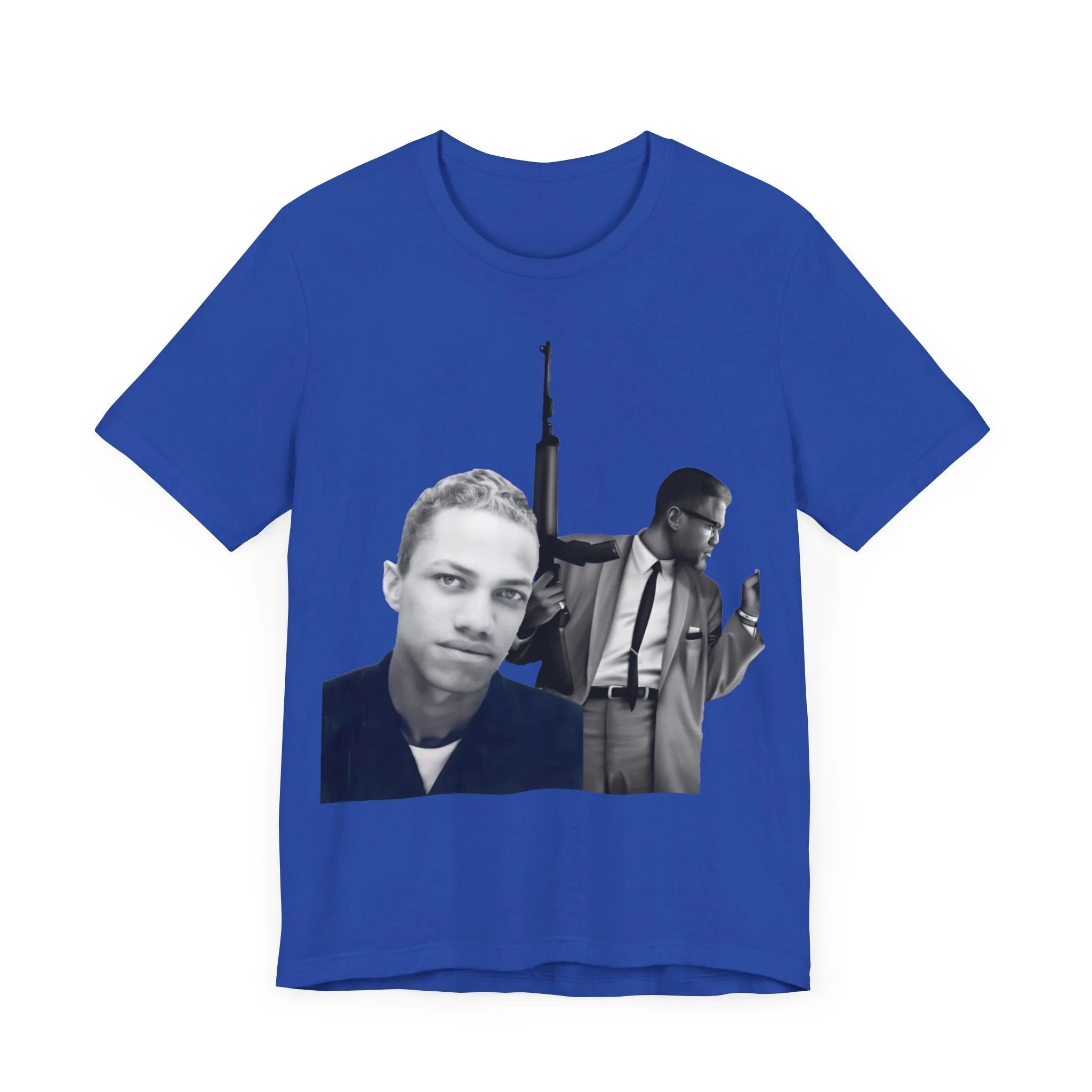 Detroit Red vs Malcolm X:  Unisex Jersey Tee
