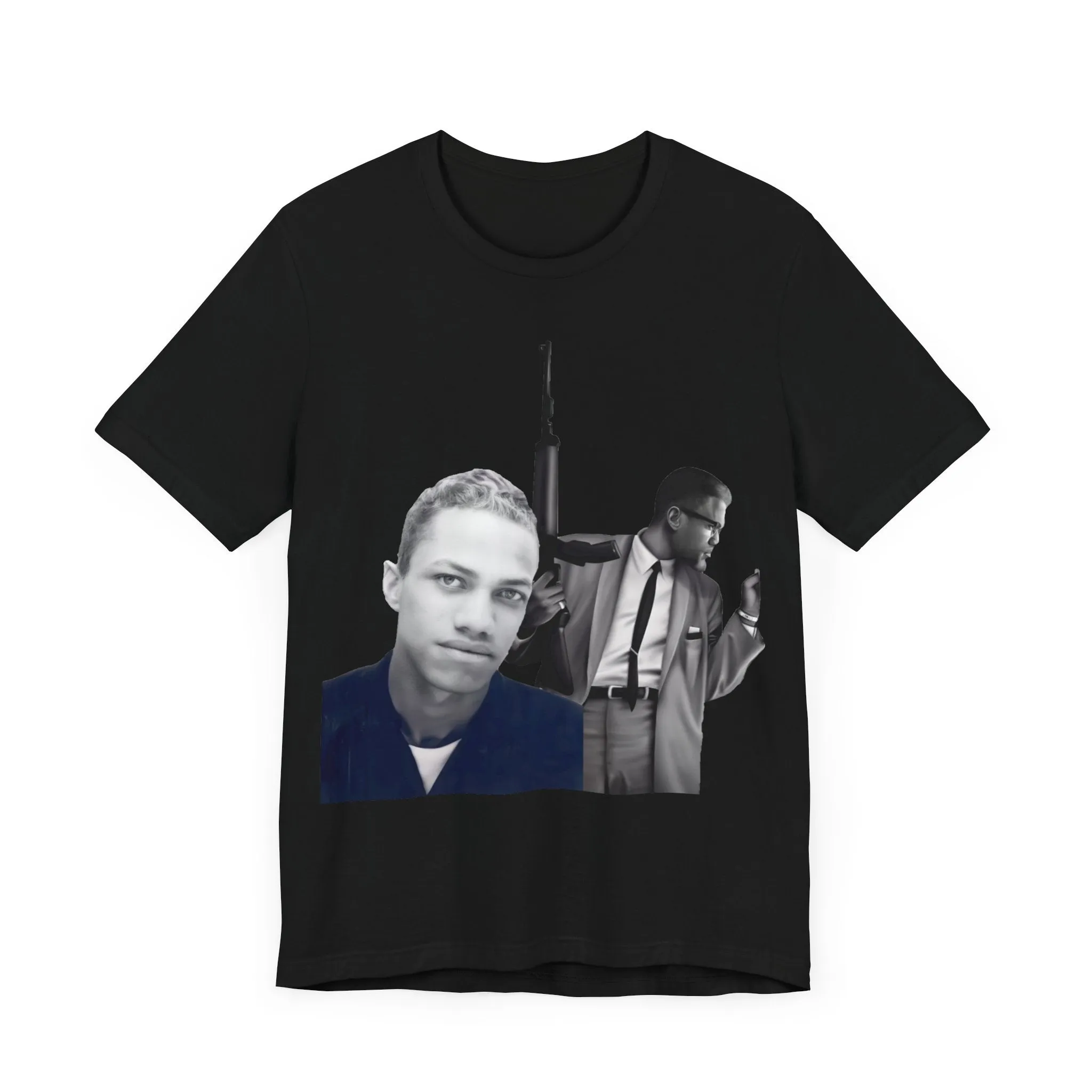 Detroit Red vs Malcolm X:  Unisex Jersey Tee