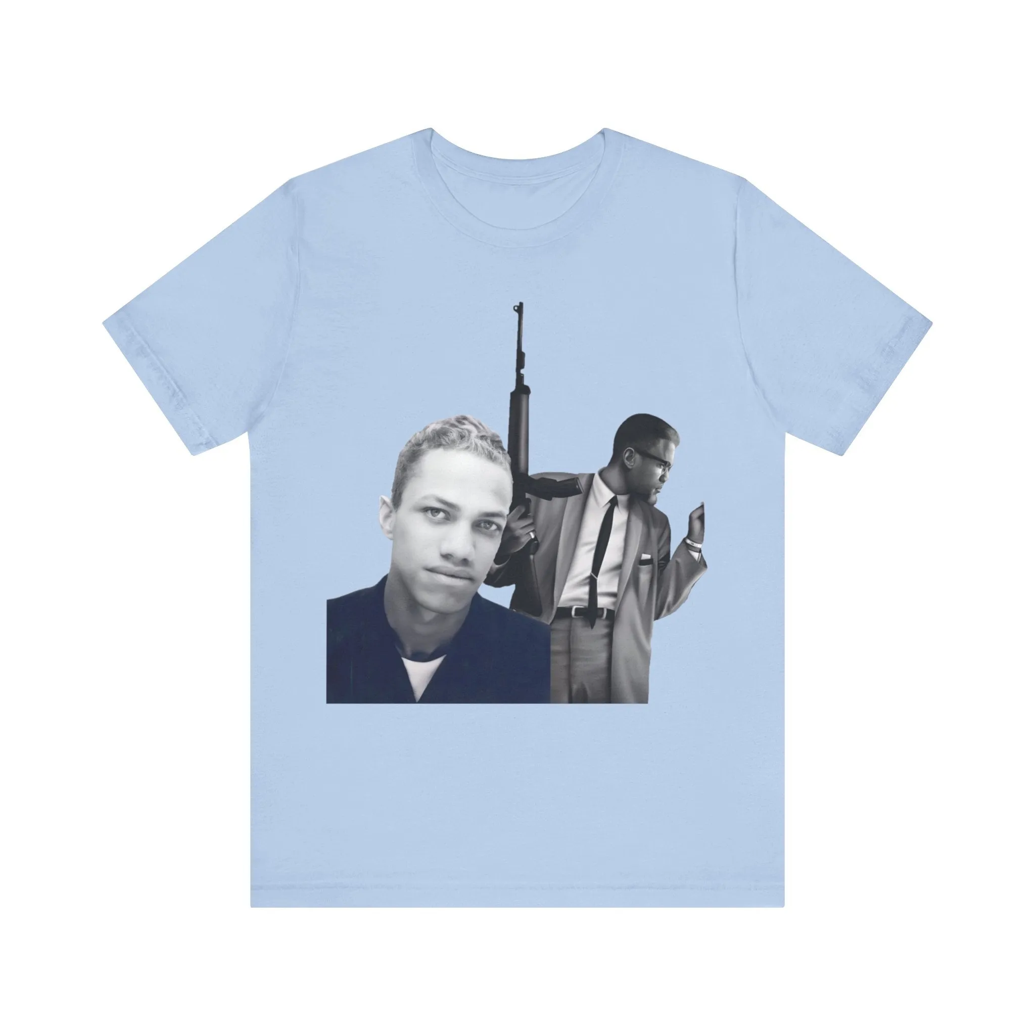 Detroit Red vs Malcolm X:  Unisex Jersey Tee