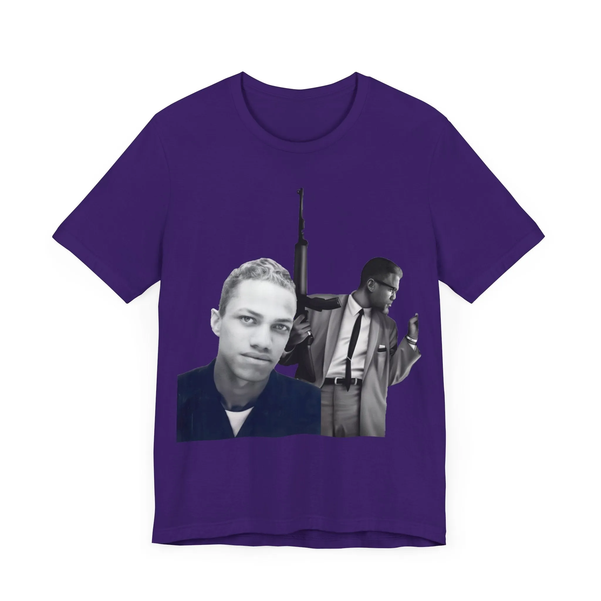 Detroit Red vs Malcolm X:  Unisex Jersey Tee