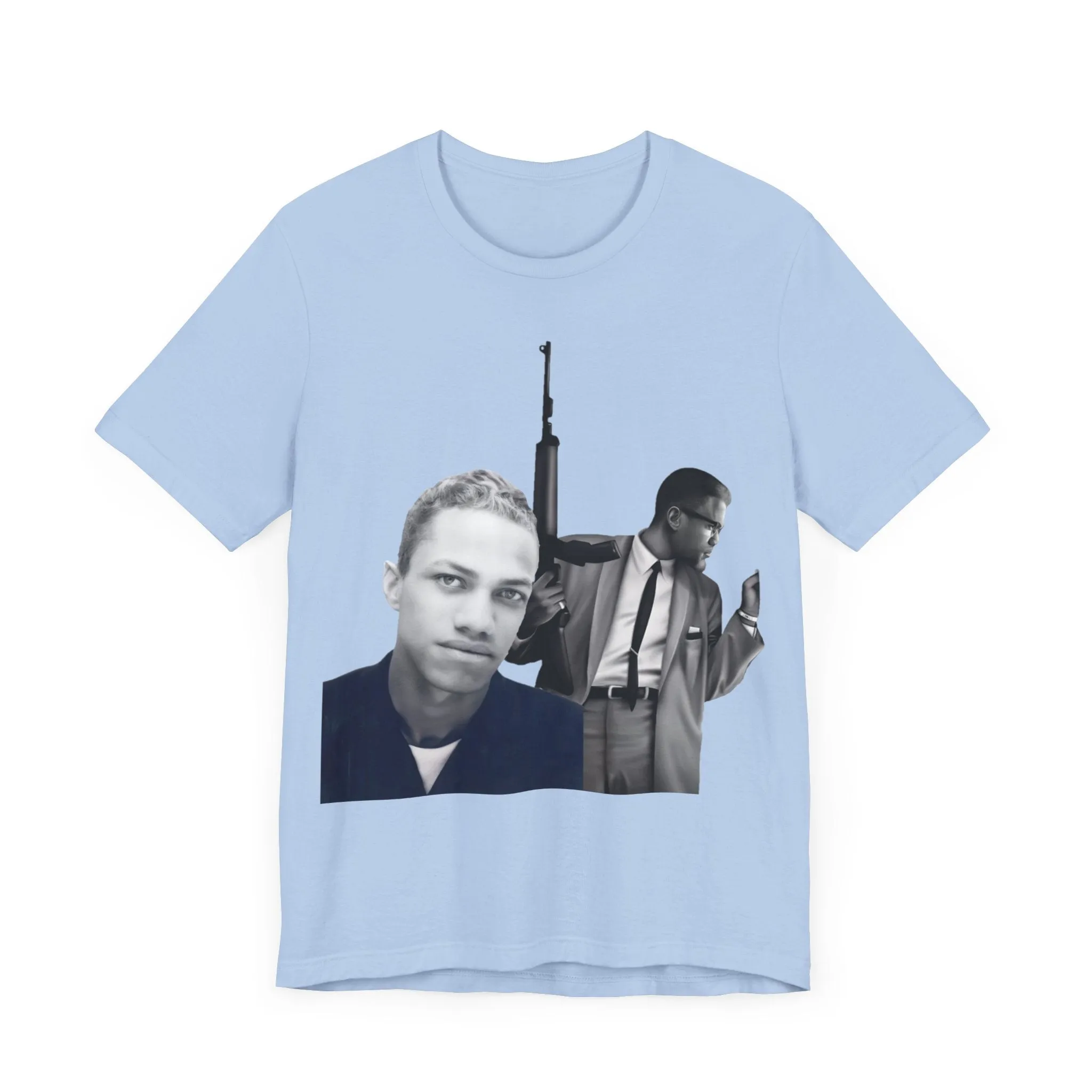 Detroit Red vs Malcolm X:  Unisex Jersey Tee
