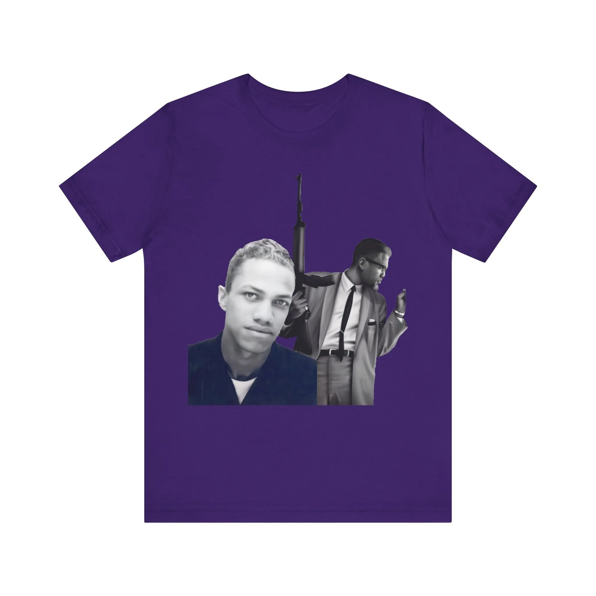 Detroit Red vs Malcolm X:  Unisex Jersey Tee