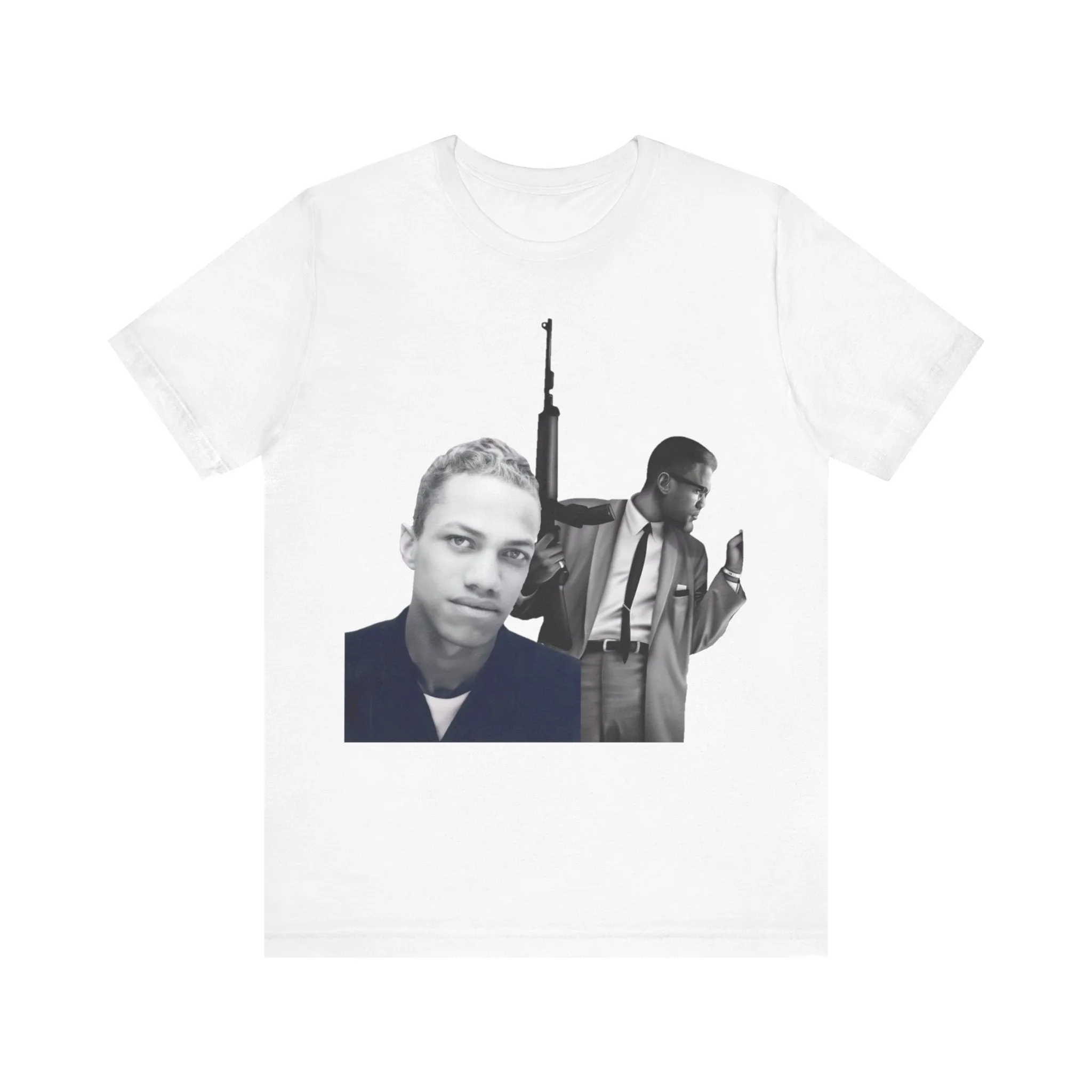 Detroit Red vs Malcolm X:  Unisex Jersey Tee