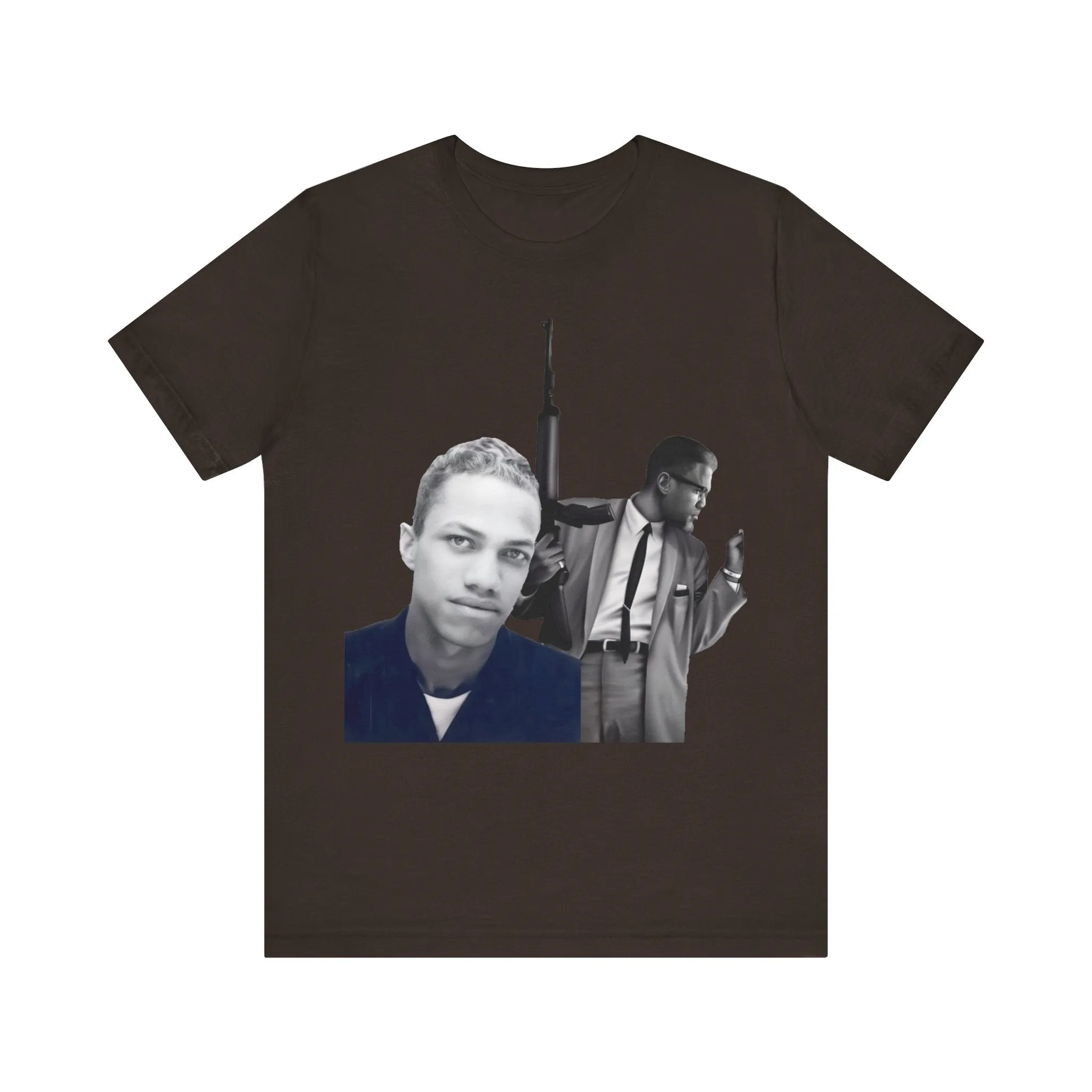 Detroit Red vs Malcolm X:  Unisex Jersey Tee