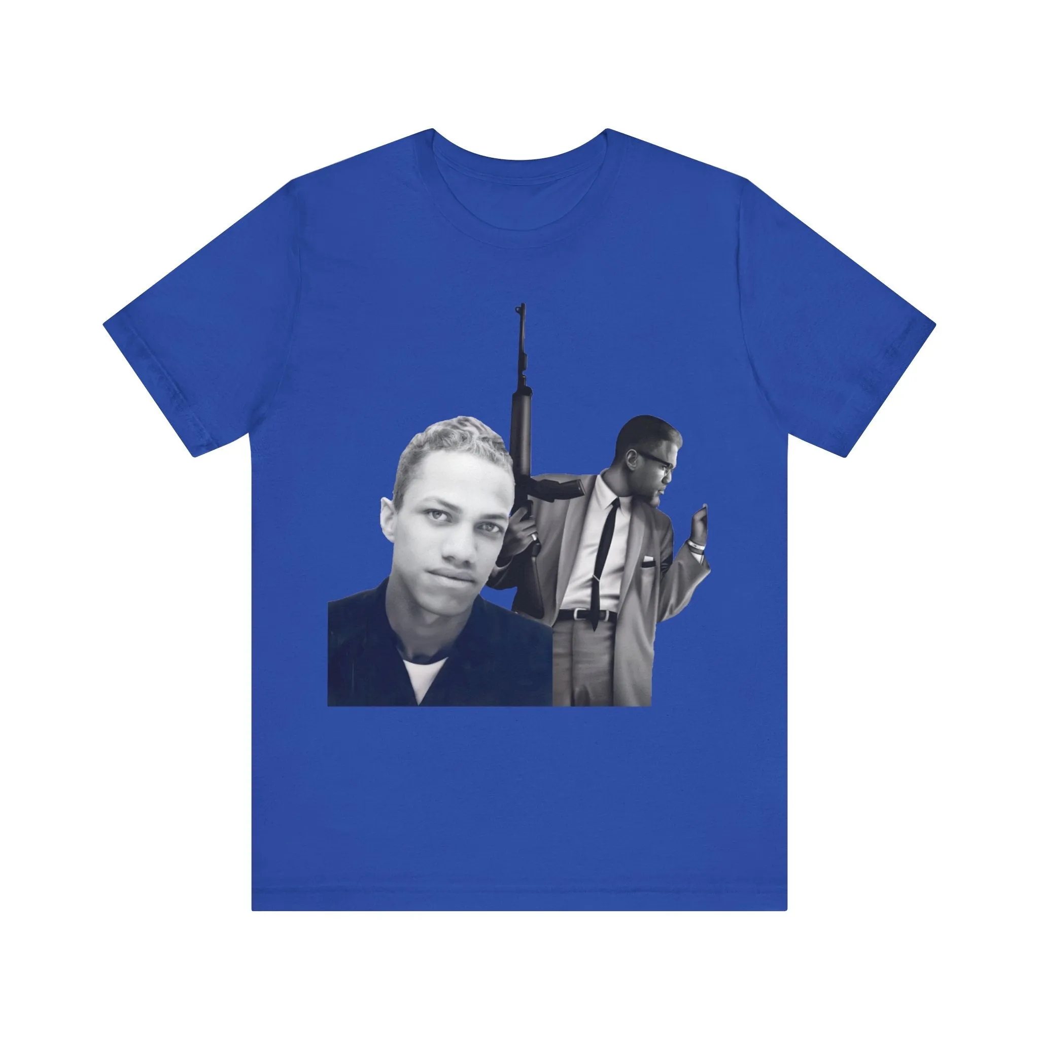 Detroit Red vs Malcolm X:  Unisex Jersey Tee