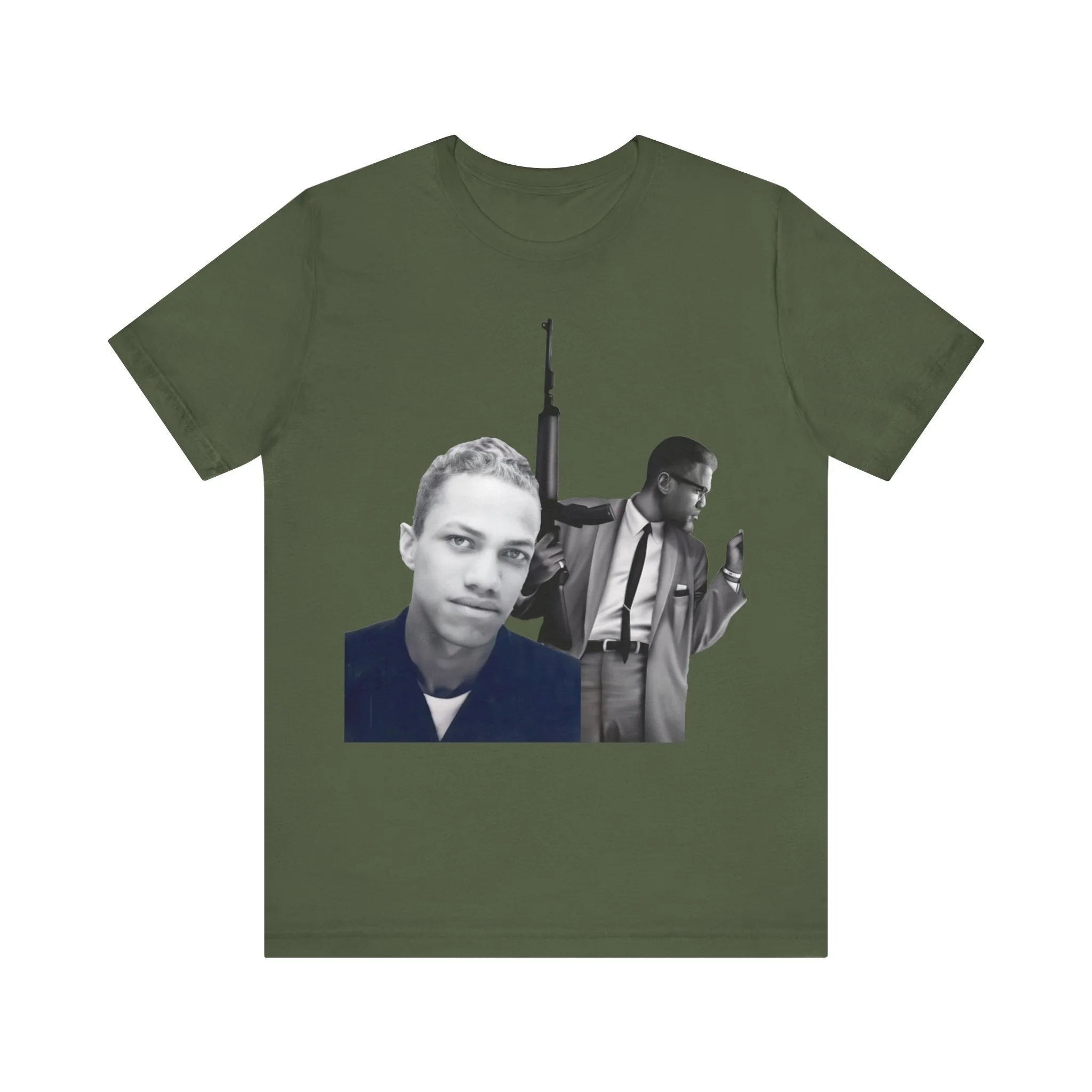 Detroit Red vs Malcolm X:  Unisex Jersey Tee