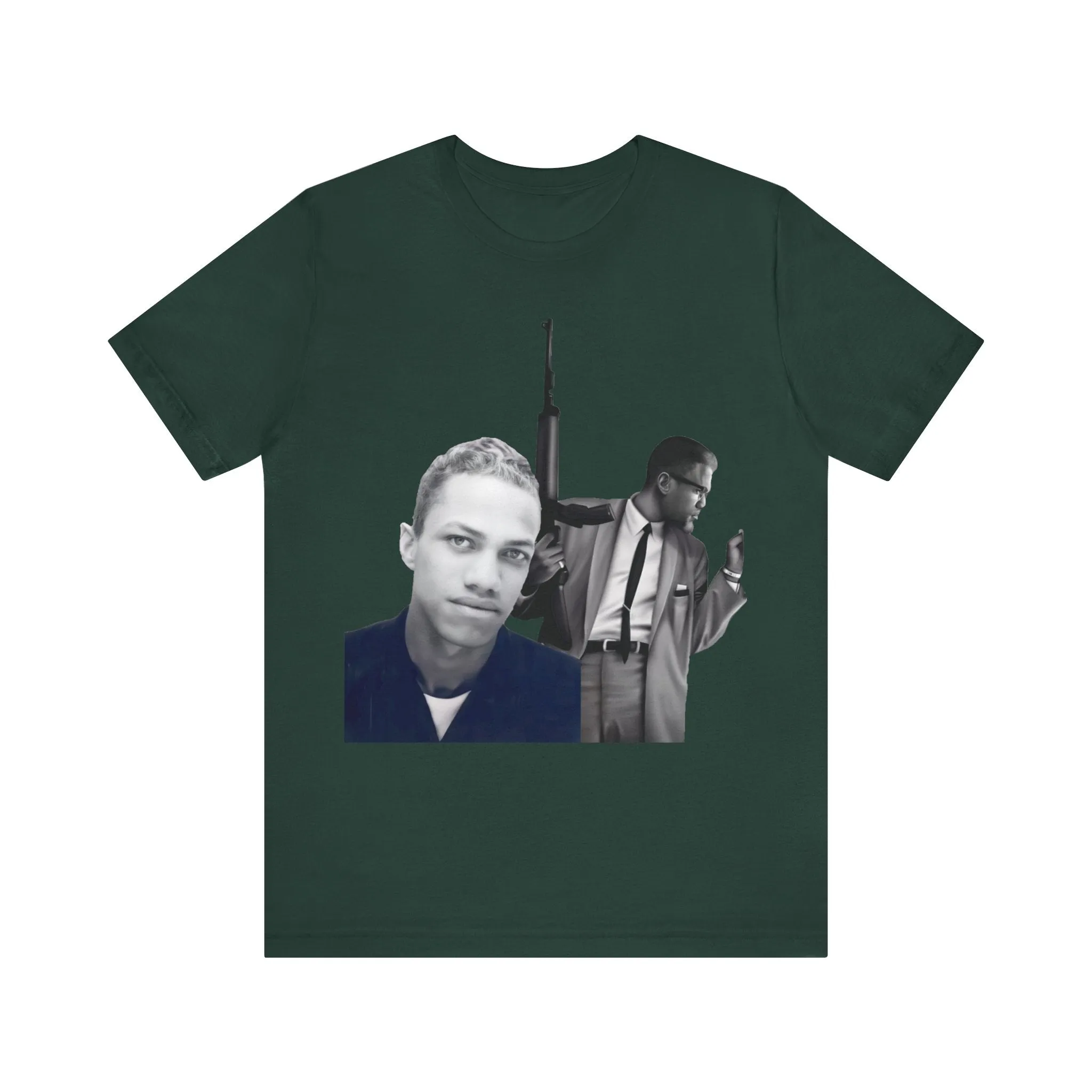 Detroit Red vs Malcolm X:  Unisex Jersey Tee