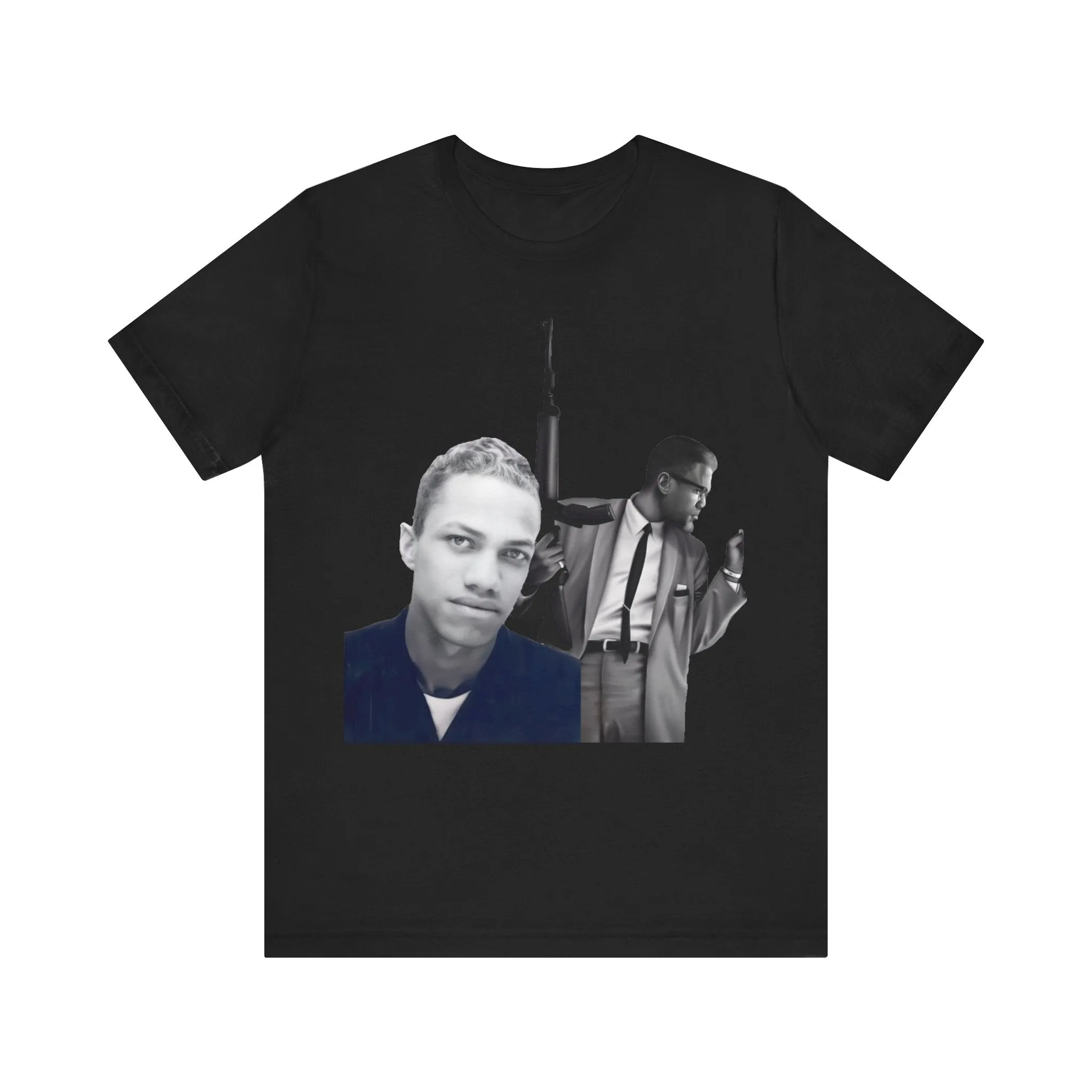 Detroit Red vs Malcolm X:  Unisex Jersey Tee