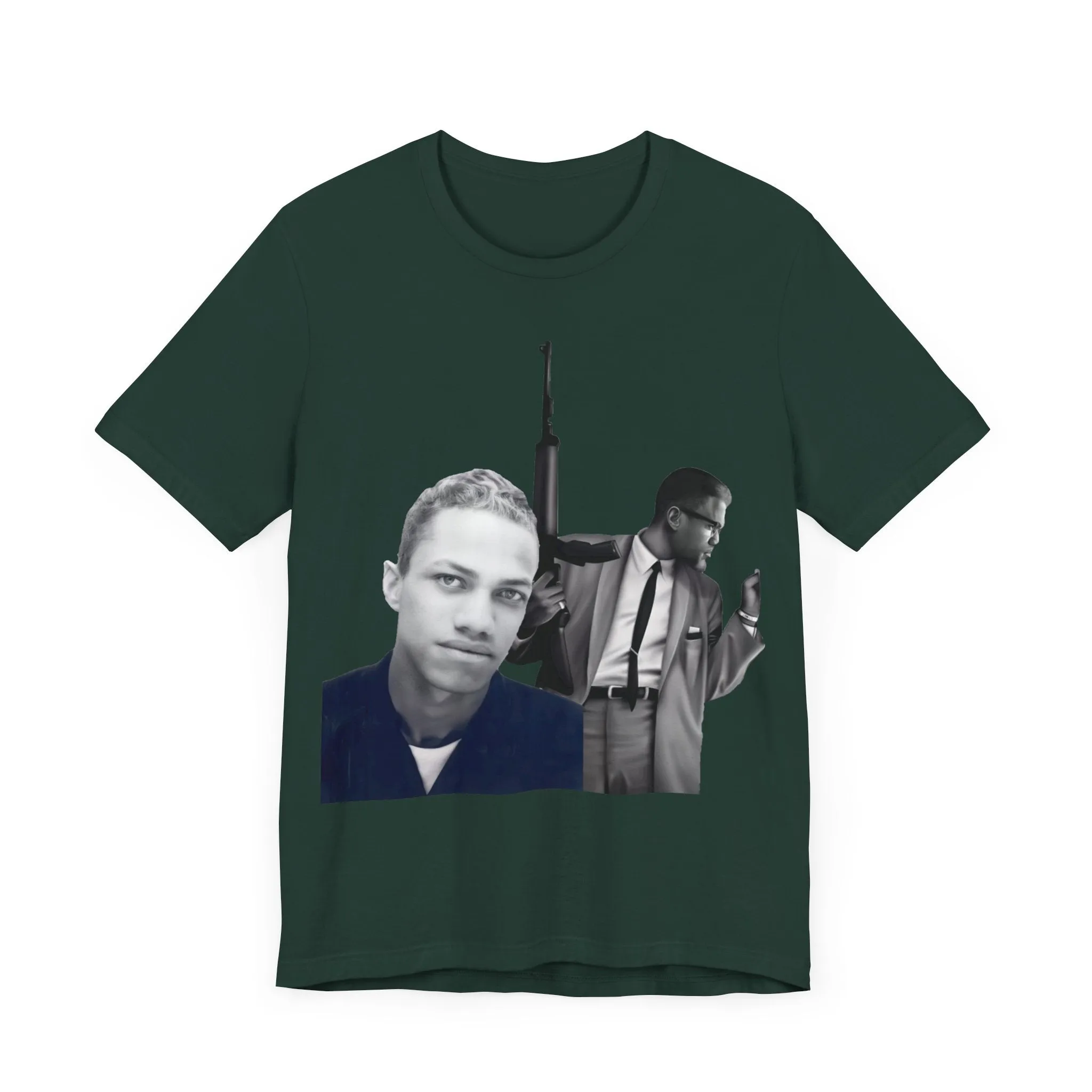 Detroit Red vs Malcolm X:  Unisex Jersey Tee