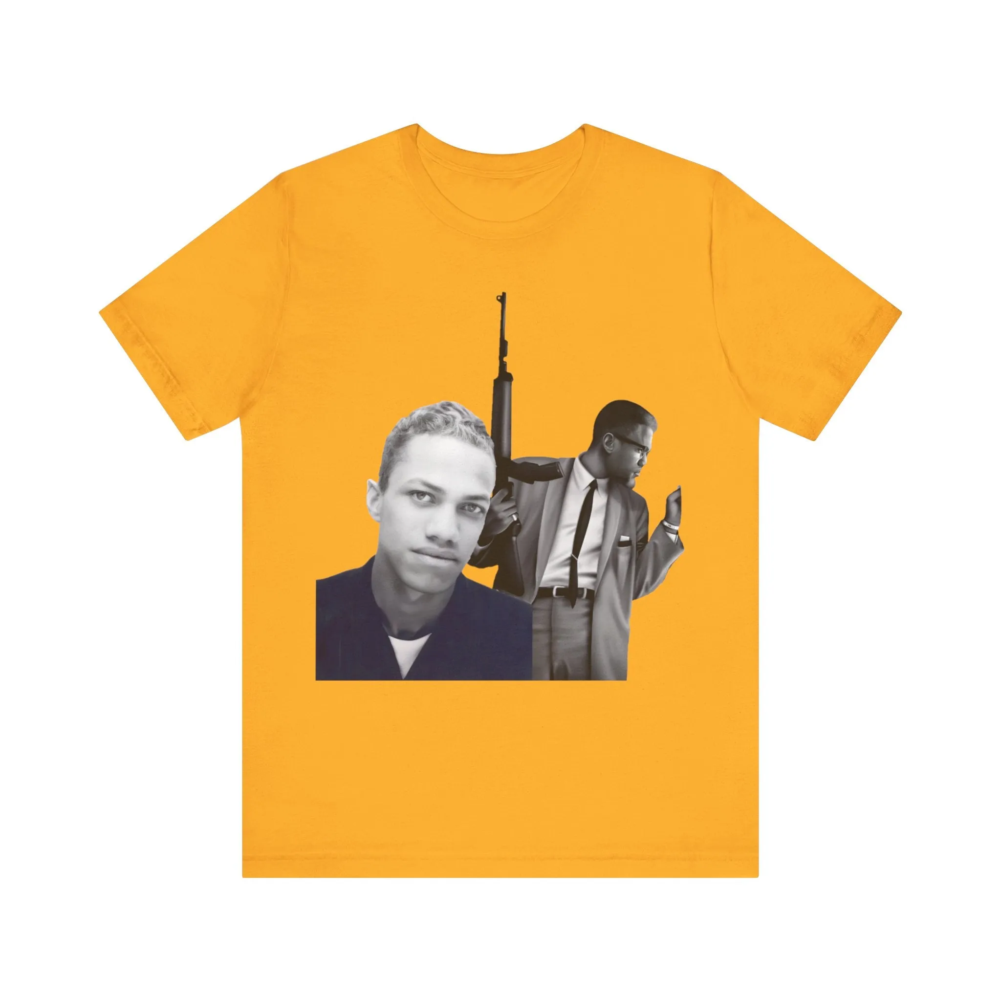 Detroit Red vs Malcolm X:  Unisex Jersey Tee