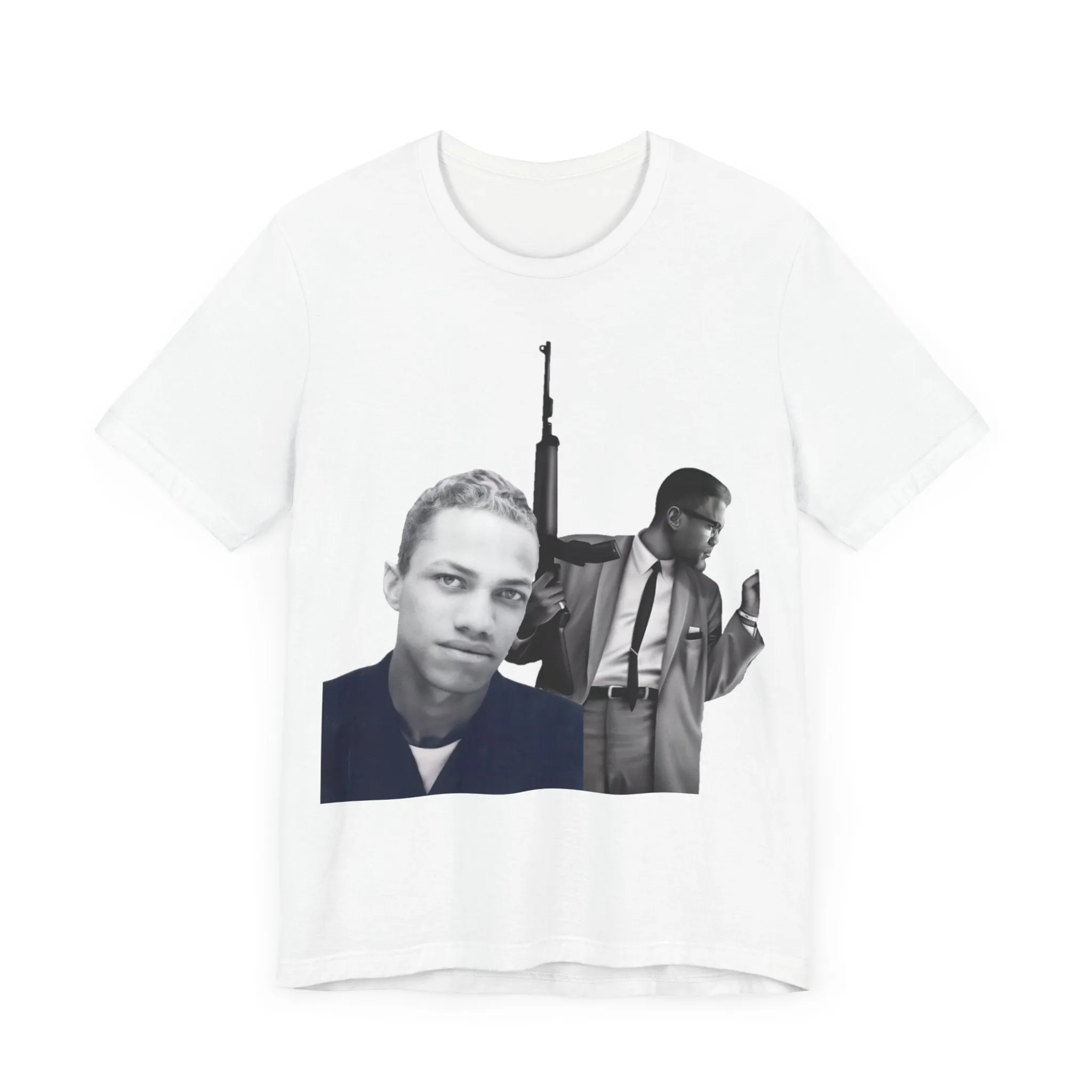Detroit Red vs Malcolm X:  Unisex Jersey Tee