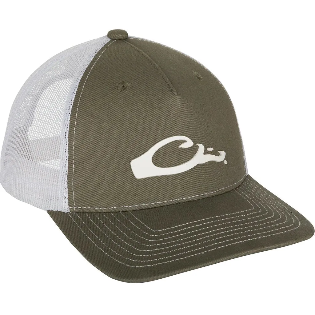 Drake 5-Panel Slick Logo Cap