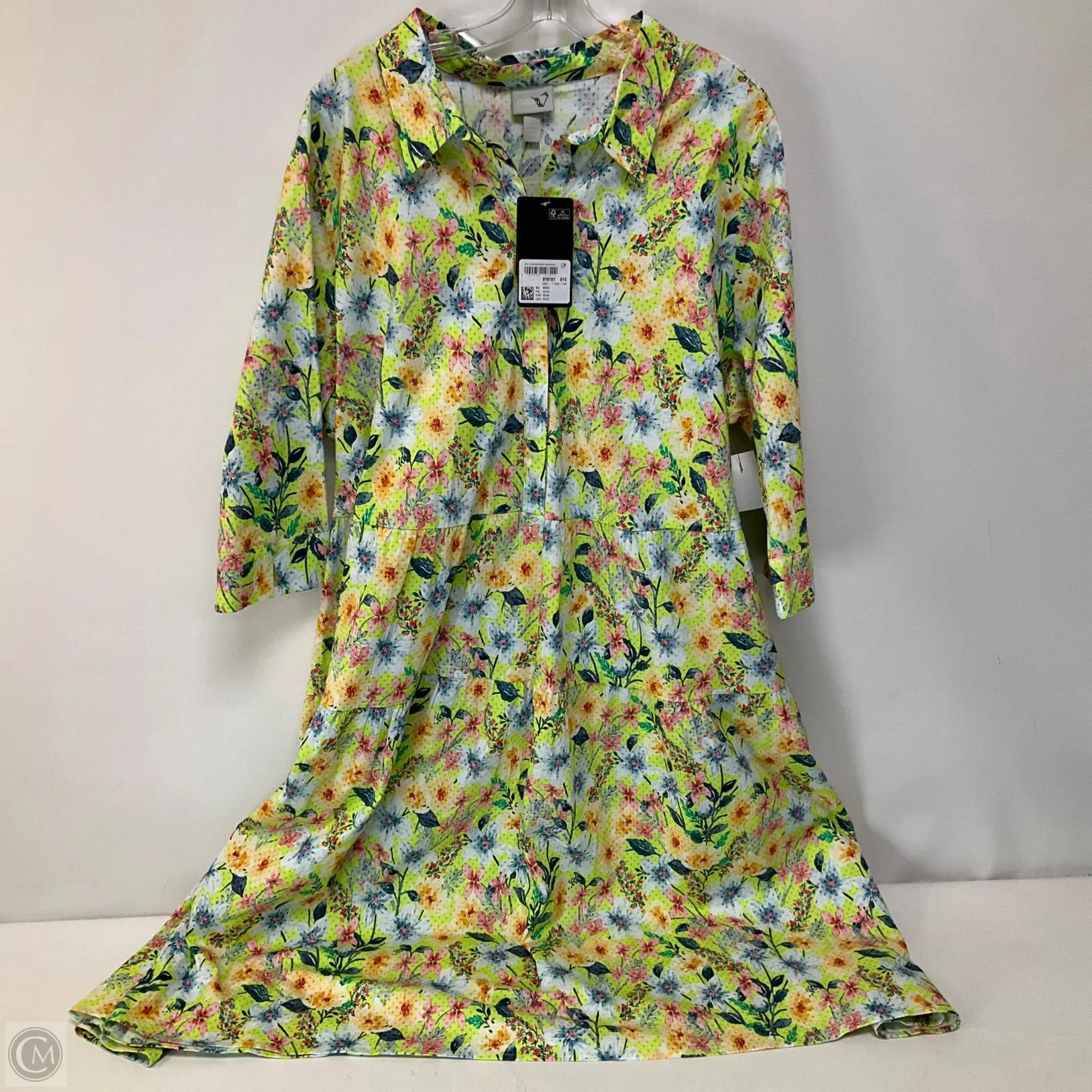 Dress Casual Midi By Cme In Multi-colored, Size: 20