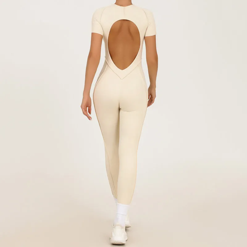 Dynamic Flex Three-Dimensional Sports Jumpsuit