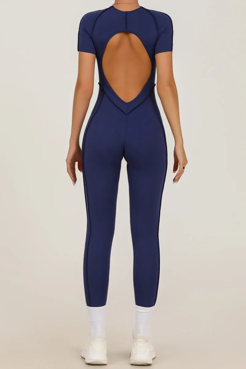 Dynamic Flex Three-Dimensional Sports Jumpsuit