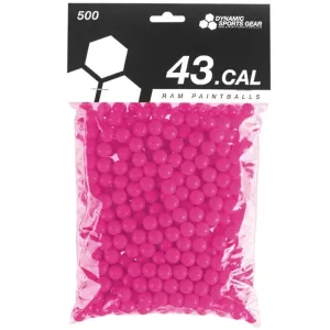 Dynamic Sports Gear RAM Paintballs 500 Stück - Pink