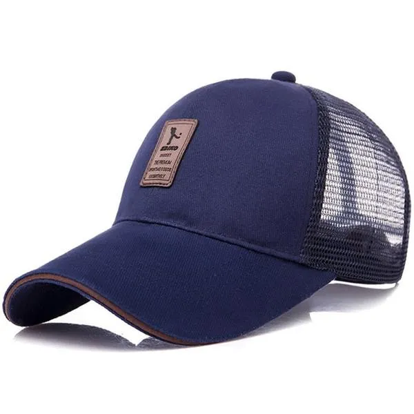 EDIKO Casual Baseball Snapback Hat - Mesh & 3 Color options