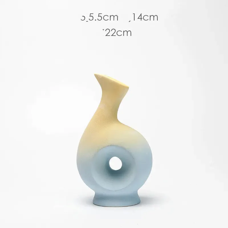Elegant Ceramic Vase for Creative Living Room Decor