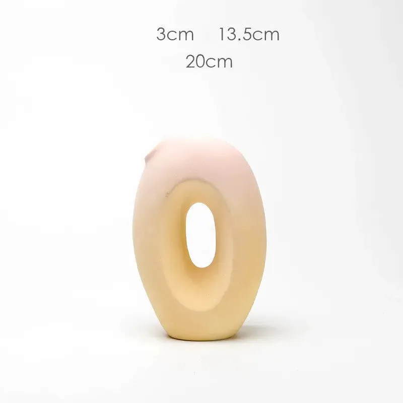 Elegant Ceramic Vase for Creative Living Room Decor
