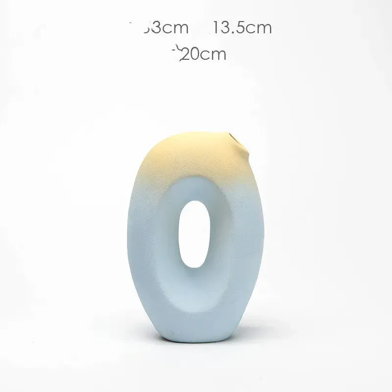 Elegant Ceramic Vase for Creative Living Room Decor