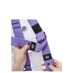 Expandable/Durable Yoga Swing with Elastic Stretch Rope