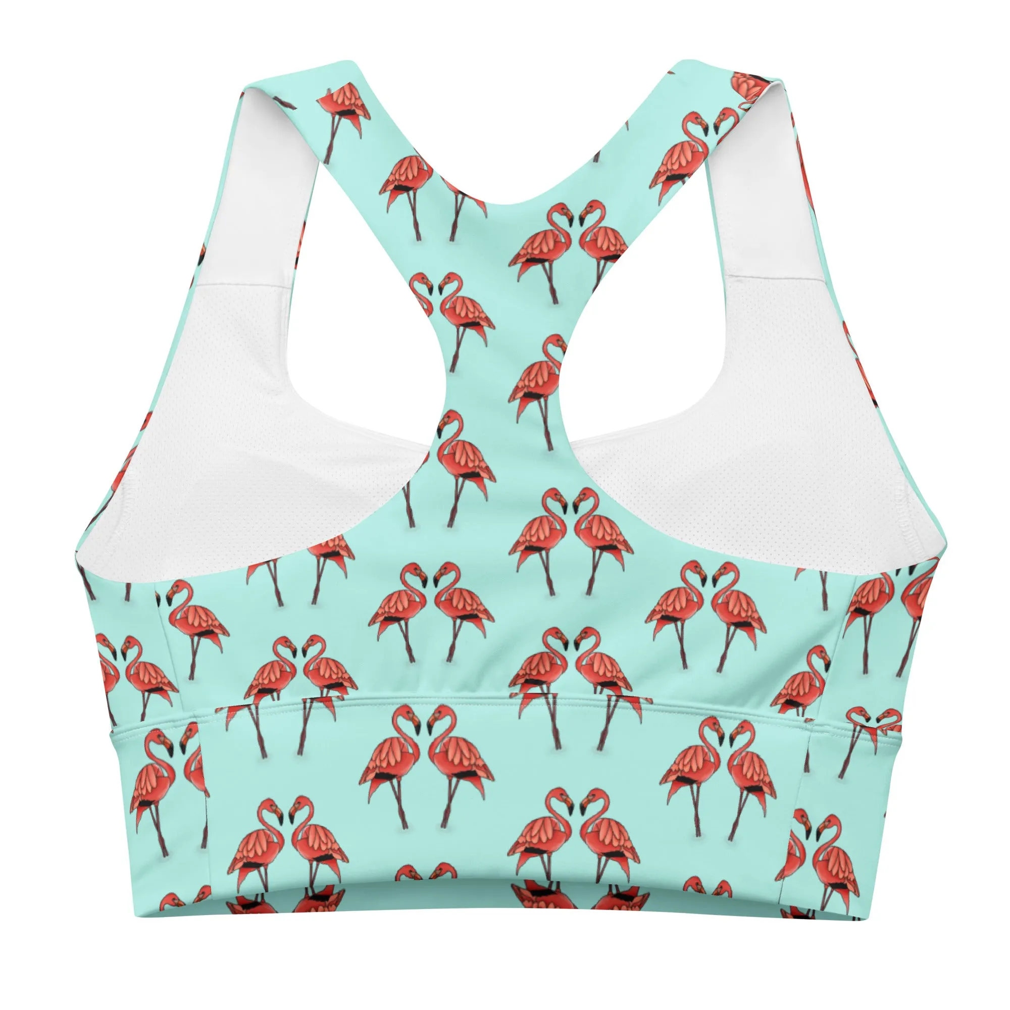Fancy Flamingo Sports Bra